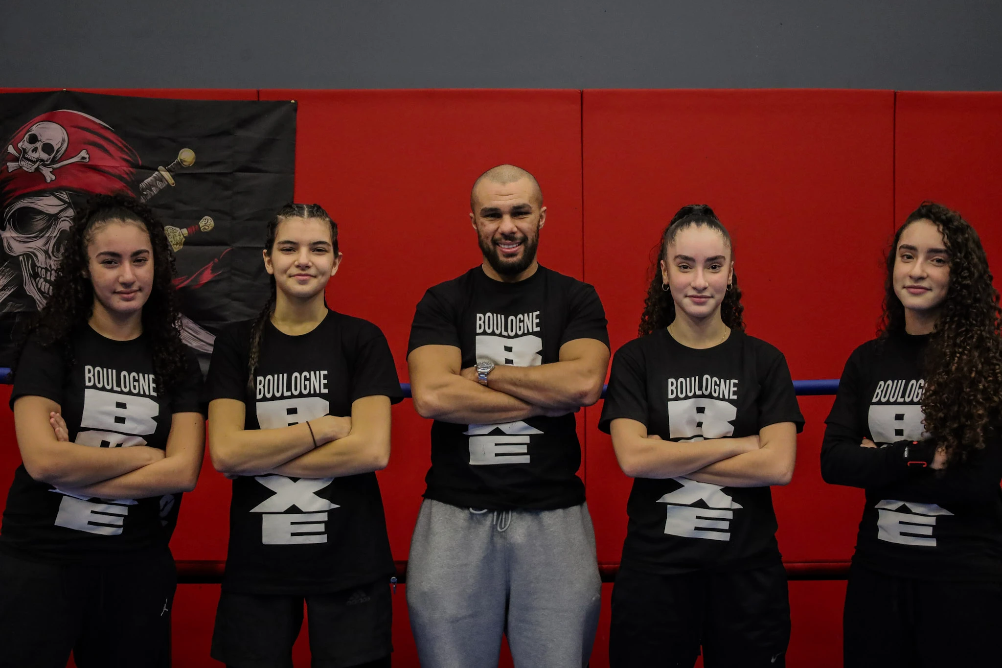 L'équipe de Boulogne Boxe